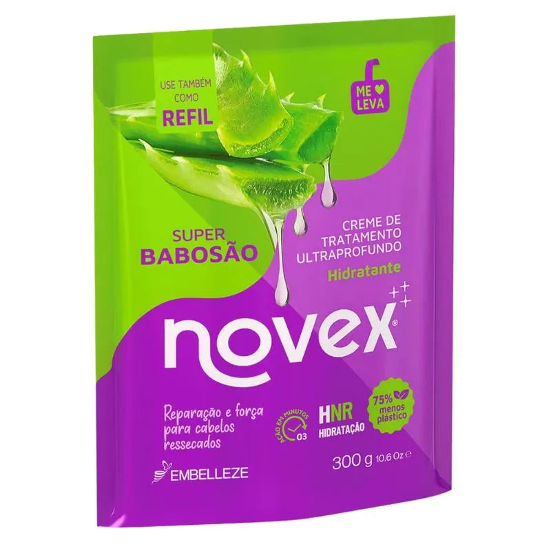 Refil de Creme de Tratamento Novex Super Babosão 300 g