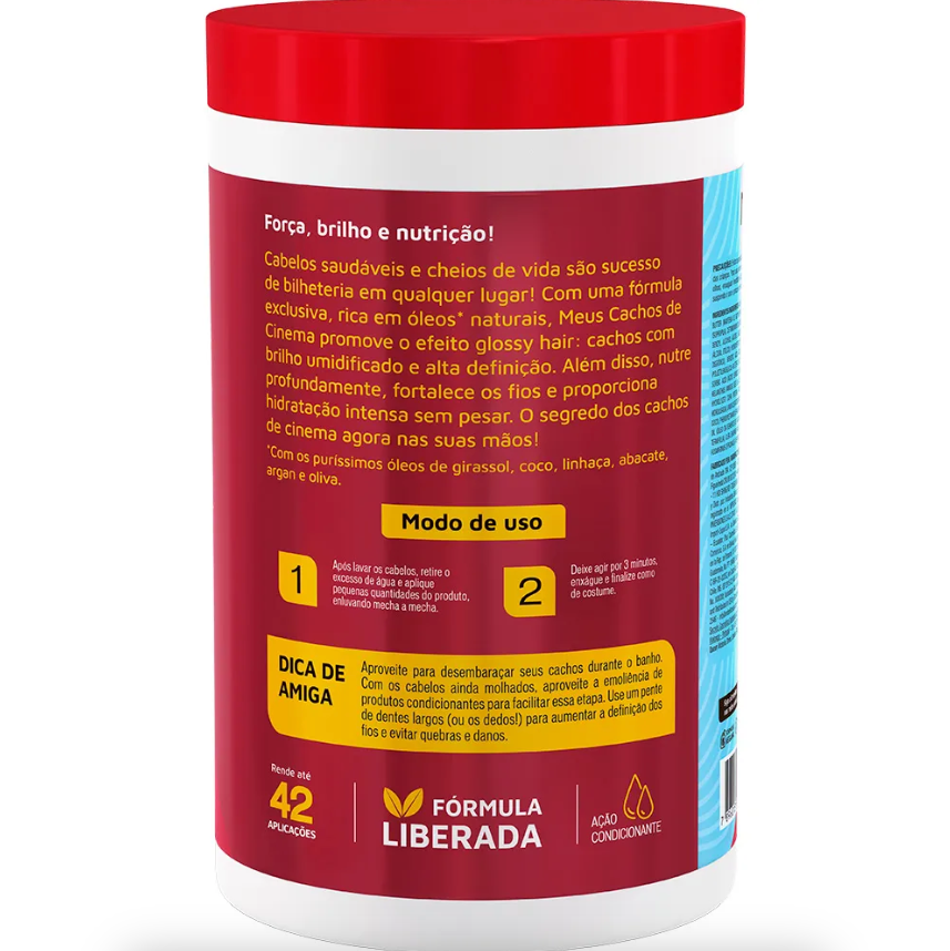 Creme de Tratamento Embelleze Novex Meus Cachos de Cinema 1kg