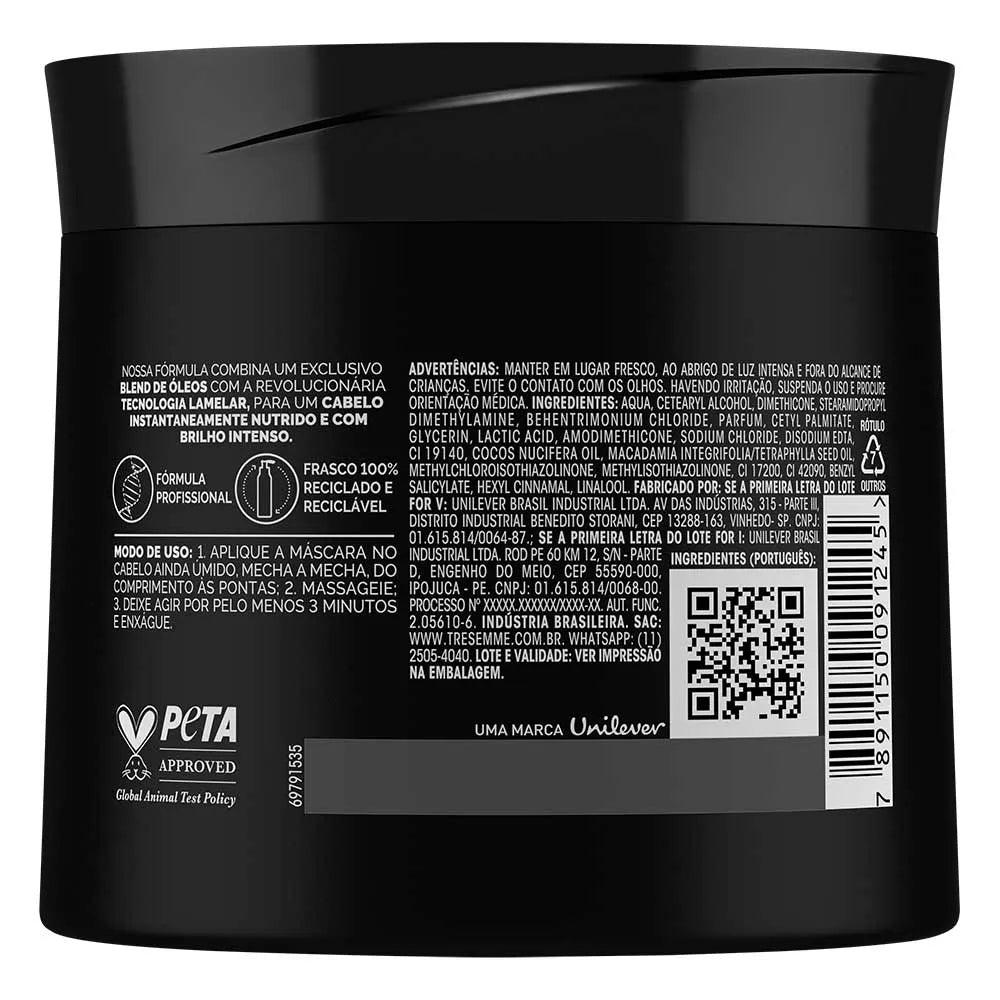 Creme de Tratamento Tresseme Brilho Micelar 400 Gr