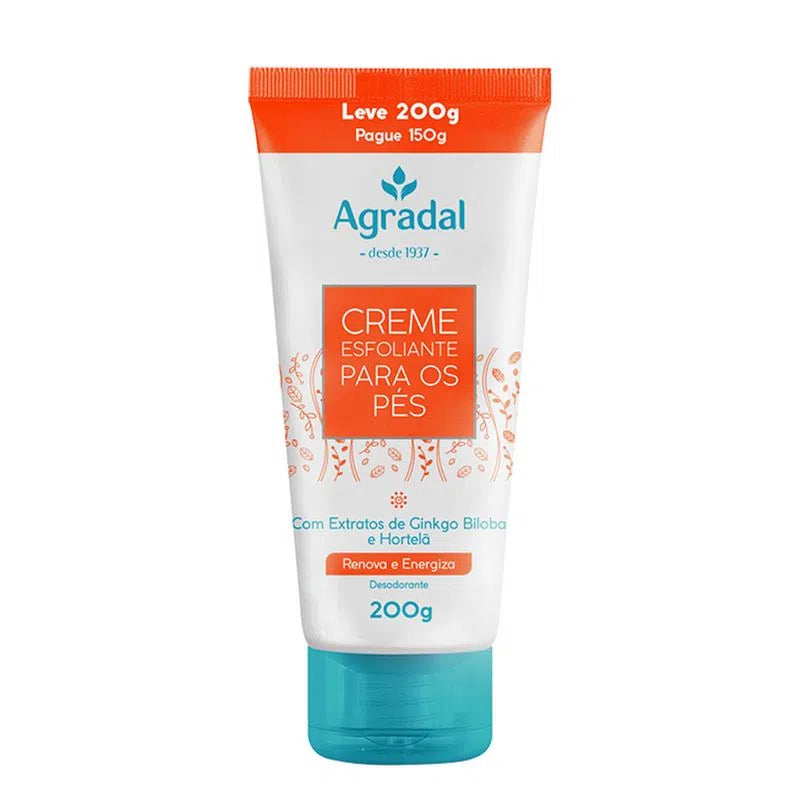 Creme Agradal Esfoliante para Pés 200g