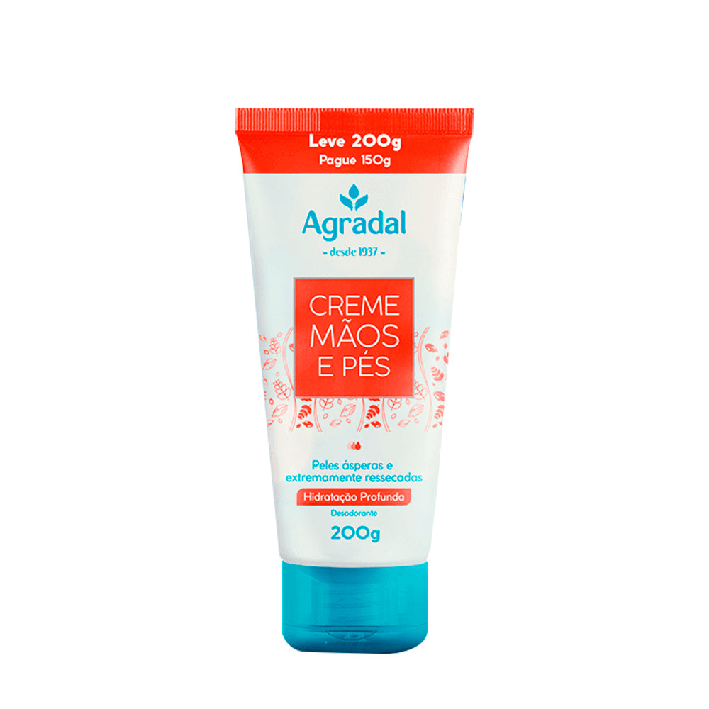 Creme Agradal para Mãos e Pés 200g