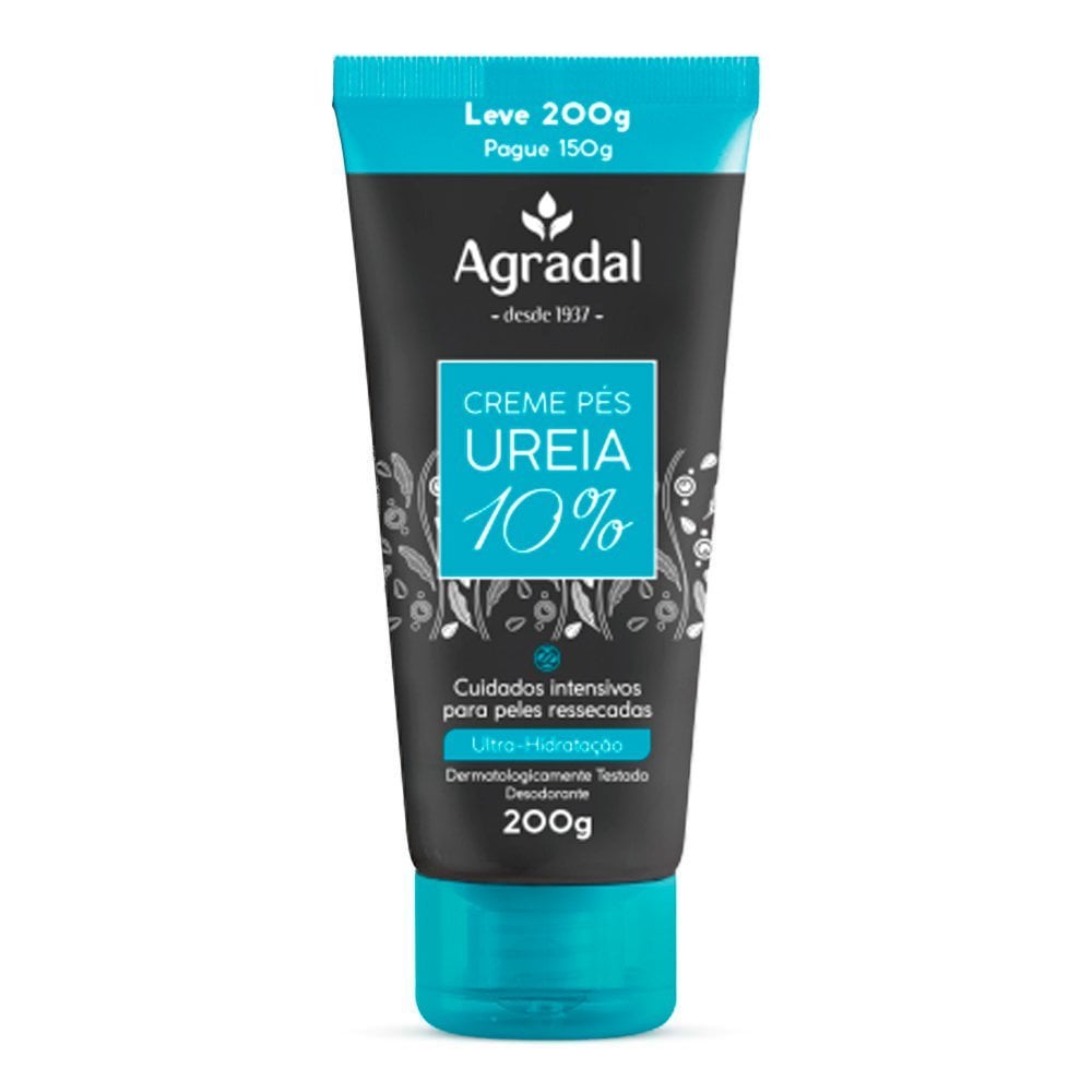 Creme Agradal para Pés Ureia 10% 200g