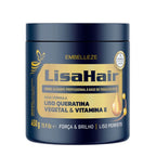 Creme Alisante Embelleze LisaHair Profissional Liso Queratina 550g