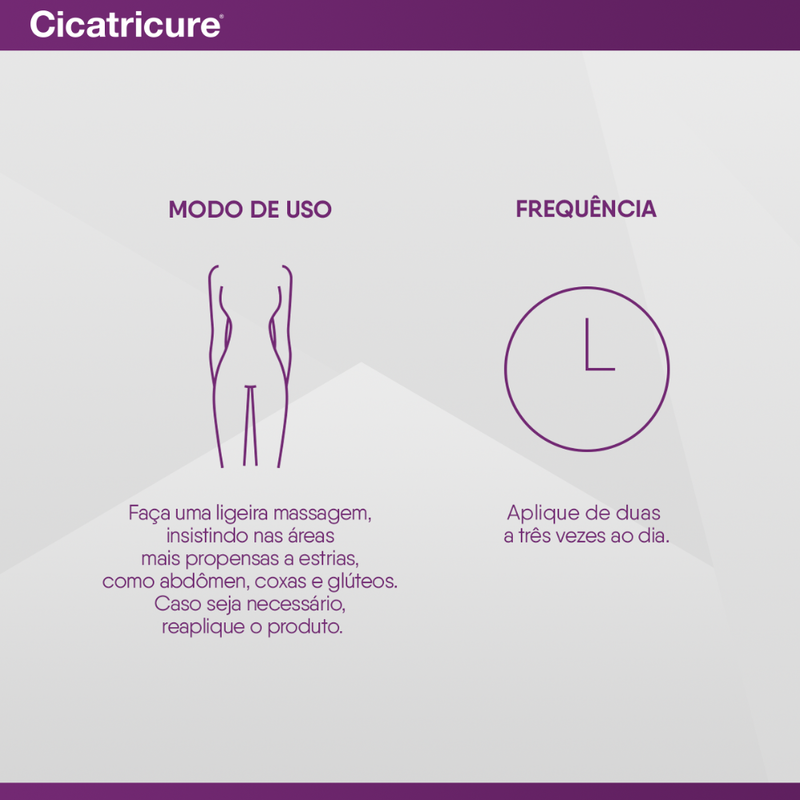 Creme Corporal Cicatricure Antiestrias 250g