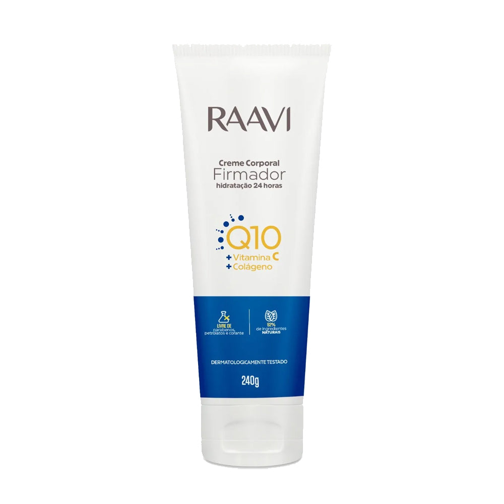Creme Corporal Raavi Firmador Q10 240g