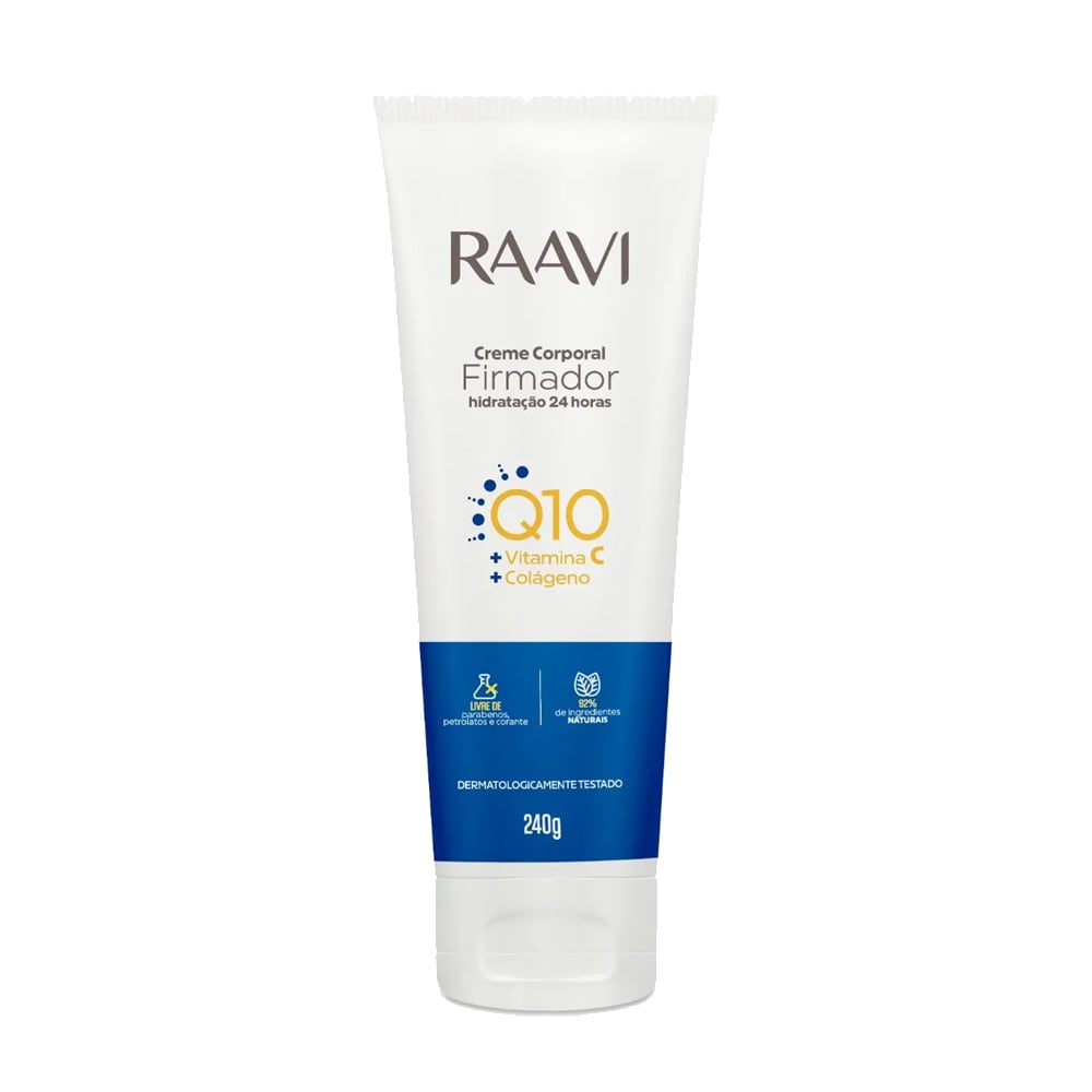 Creme Corporal Raavi Firmador Q10 240g