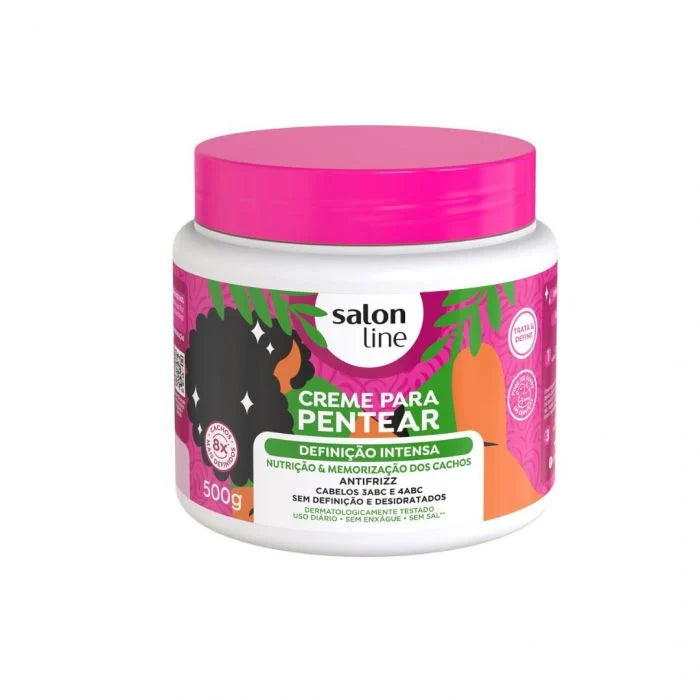 Creme para Pentear Salon Line Definição Intensa 500g