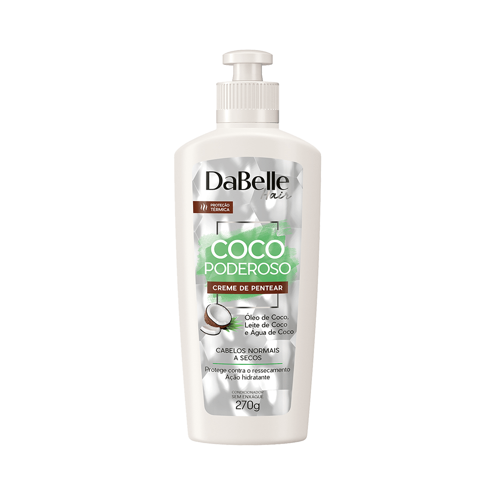 Creme para Pentear DaBelle Coco Poderoso 270g