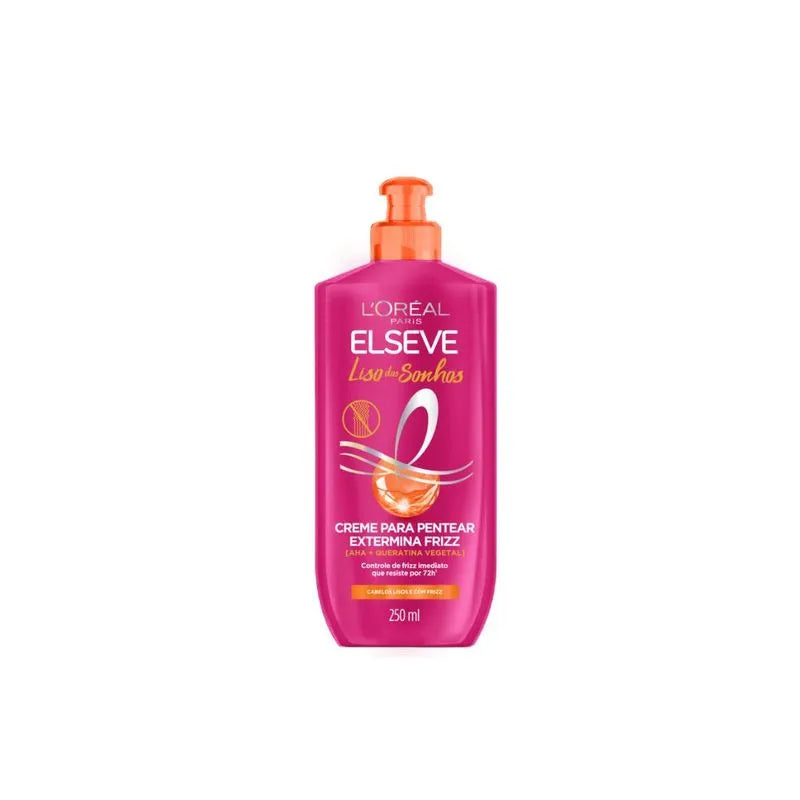 Creme para Pentear Elseve Liso dos Sonhos Alinhador 250ml