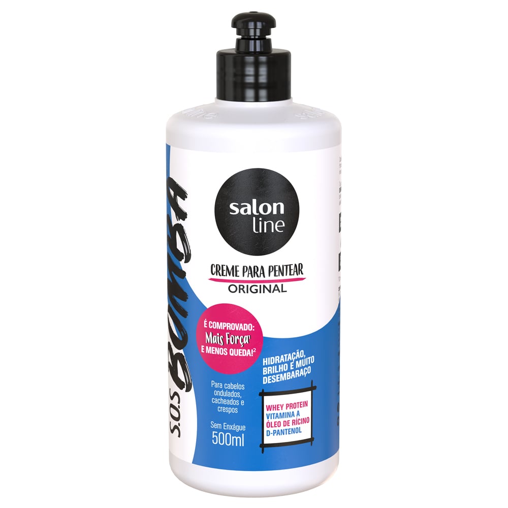 Creme para Pentear Salon Line SOS Bomba Vitaminas 500ml