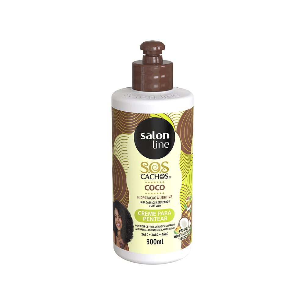Creme para Pentear Salon Line SOS Coco 300ml