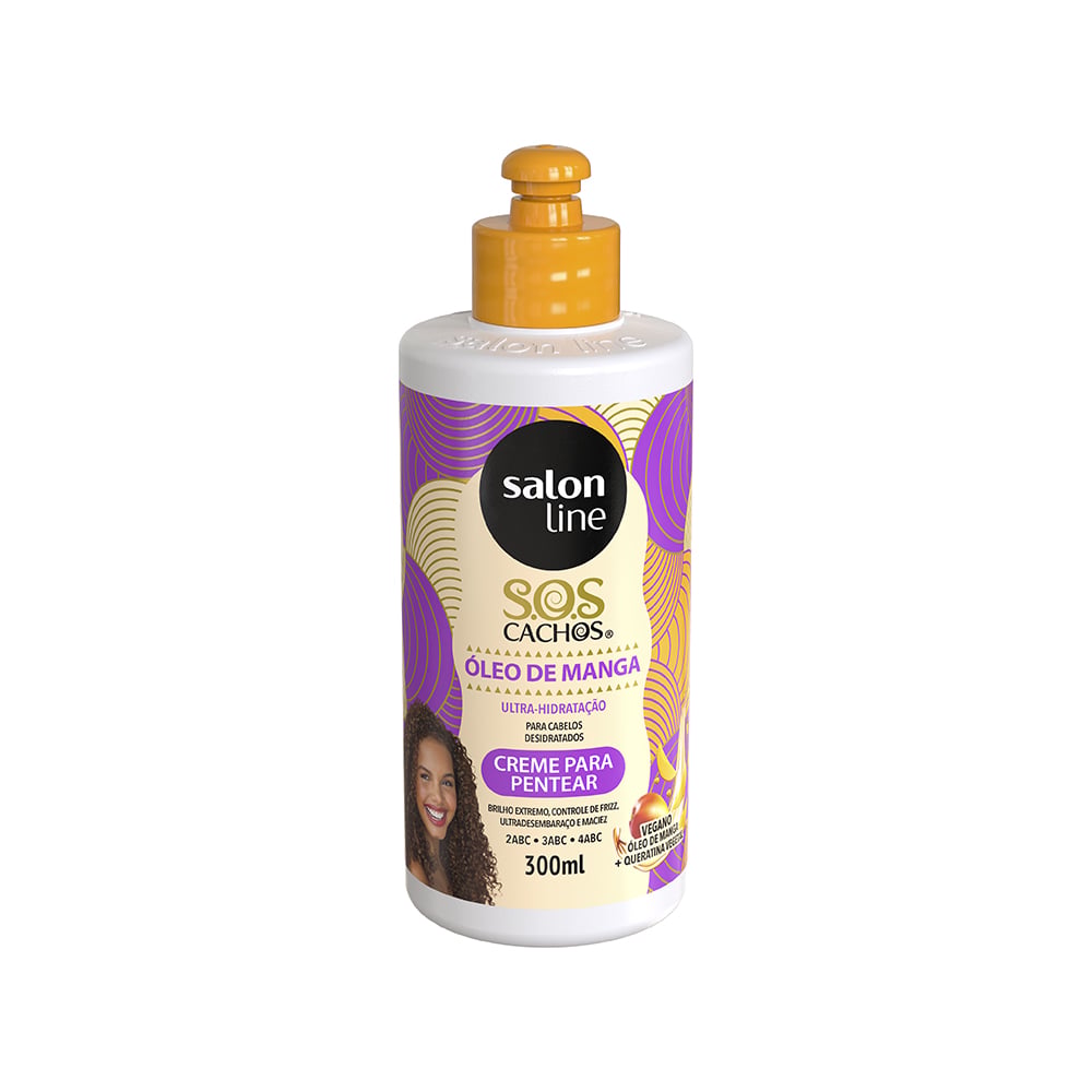 Creme para Pentear Salon Line SOS Óleo de Manga 300ml