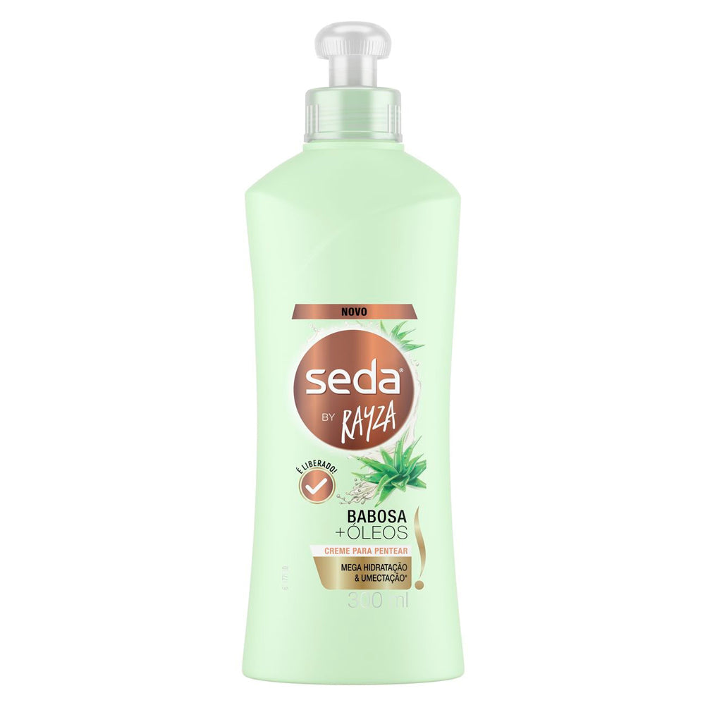 Creme para Pentear Seda by Rayza Babosa + Óleos 300ml