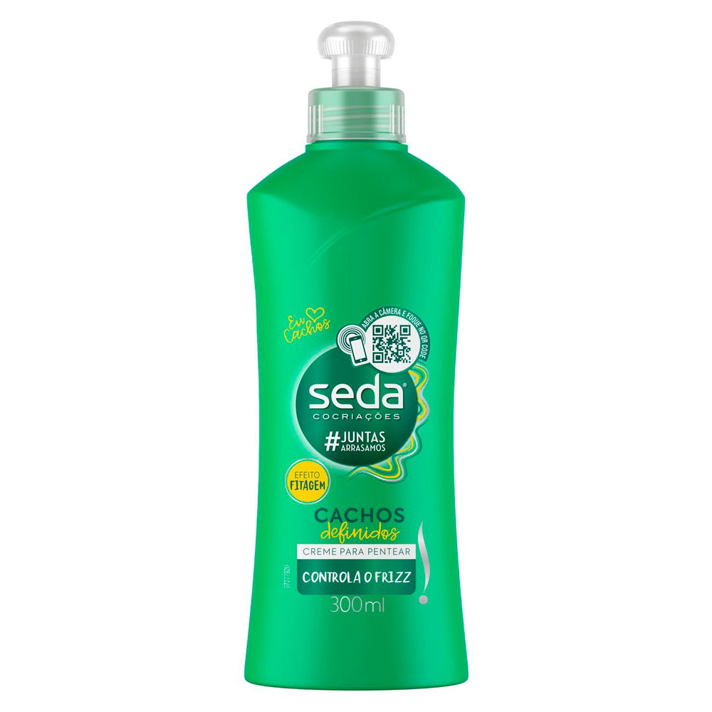 Creme para Pentear Seda Cachos Definidos 300ml