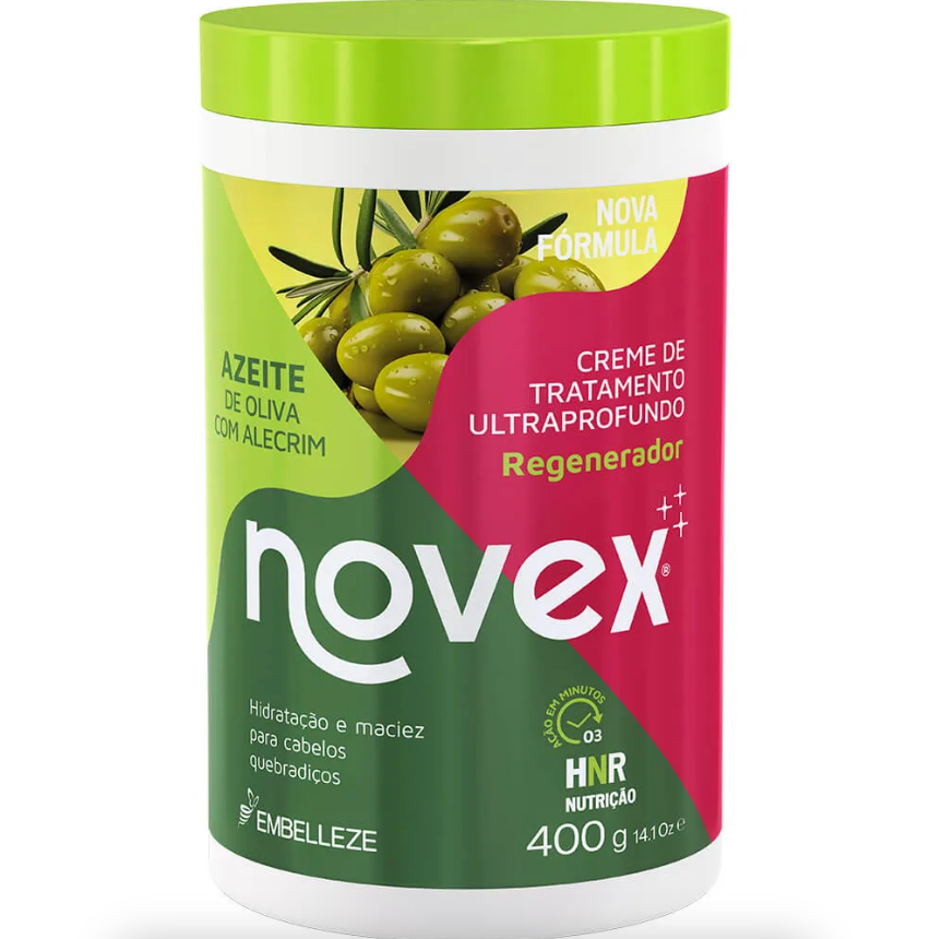 Creme de Tratamento Embelleze Novex Azeite de Oliva 400g