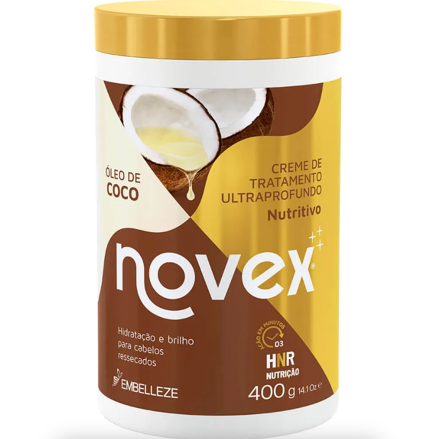 Creme de Tratamento Embelleze Novex Óleo de Coco 400g