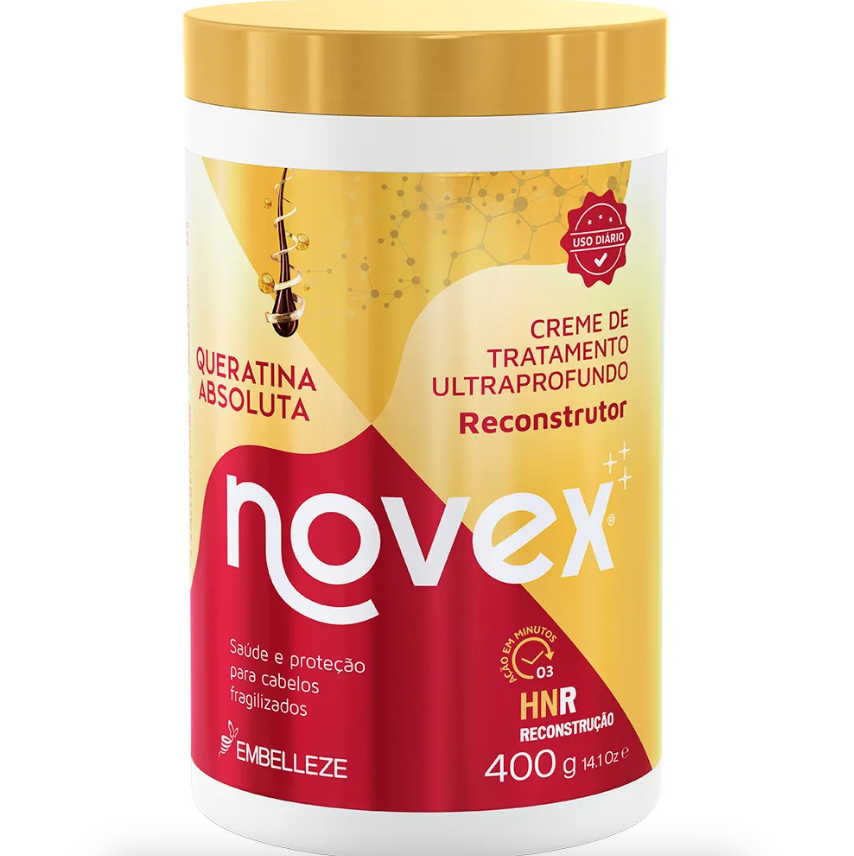 Creme de Tratamento Embelleze Novex Queratina Absoluta 400g