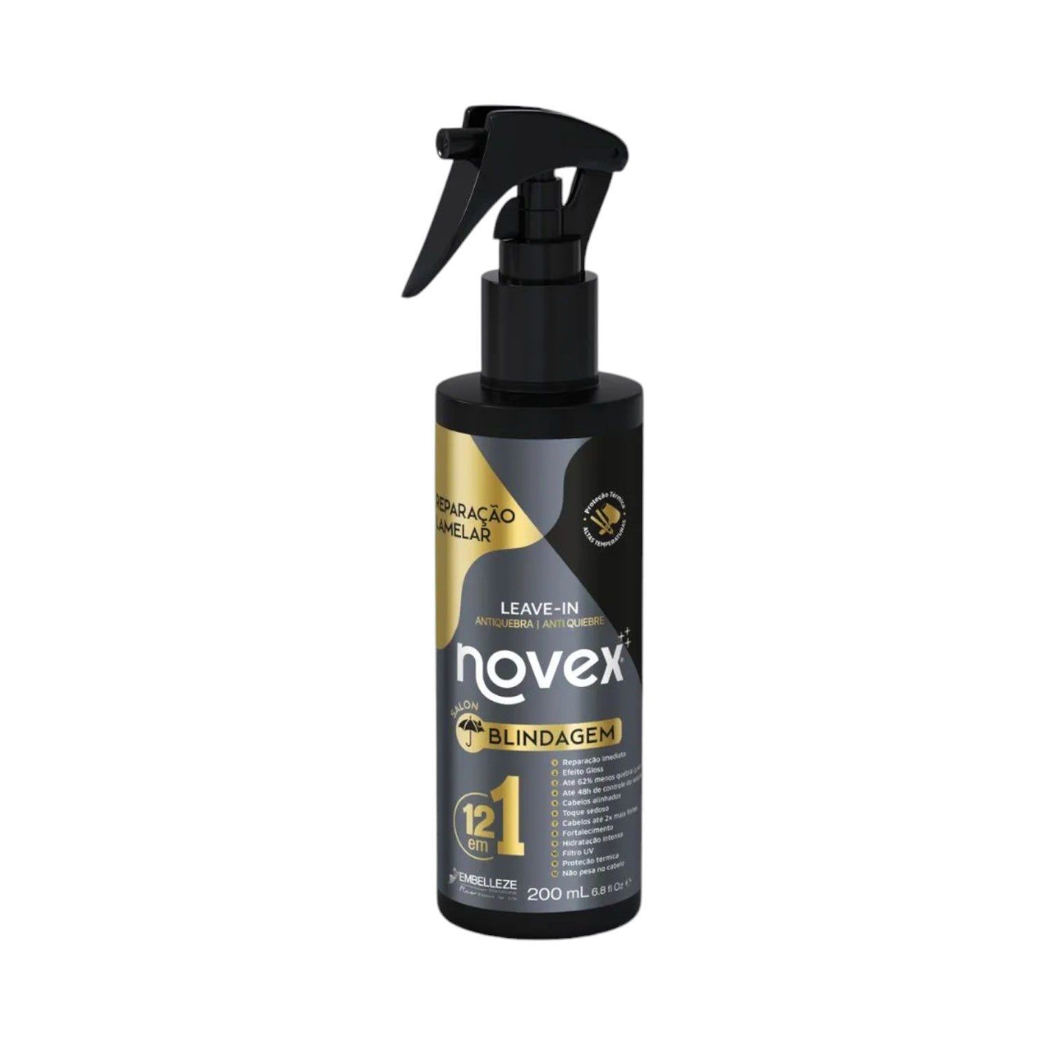Creme de Tratamento Embelleze Novex Blindagem 12 em 1 200ml