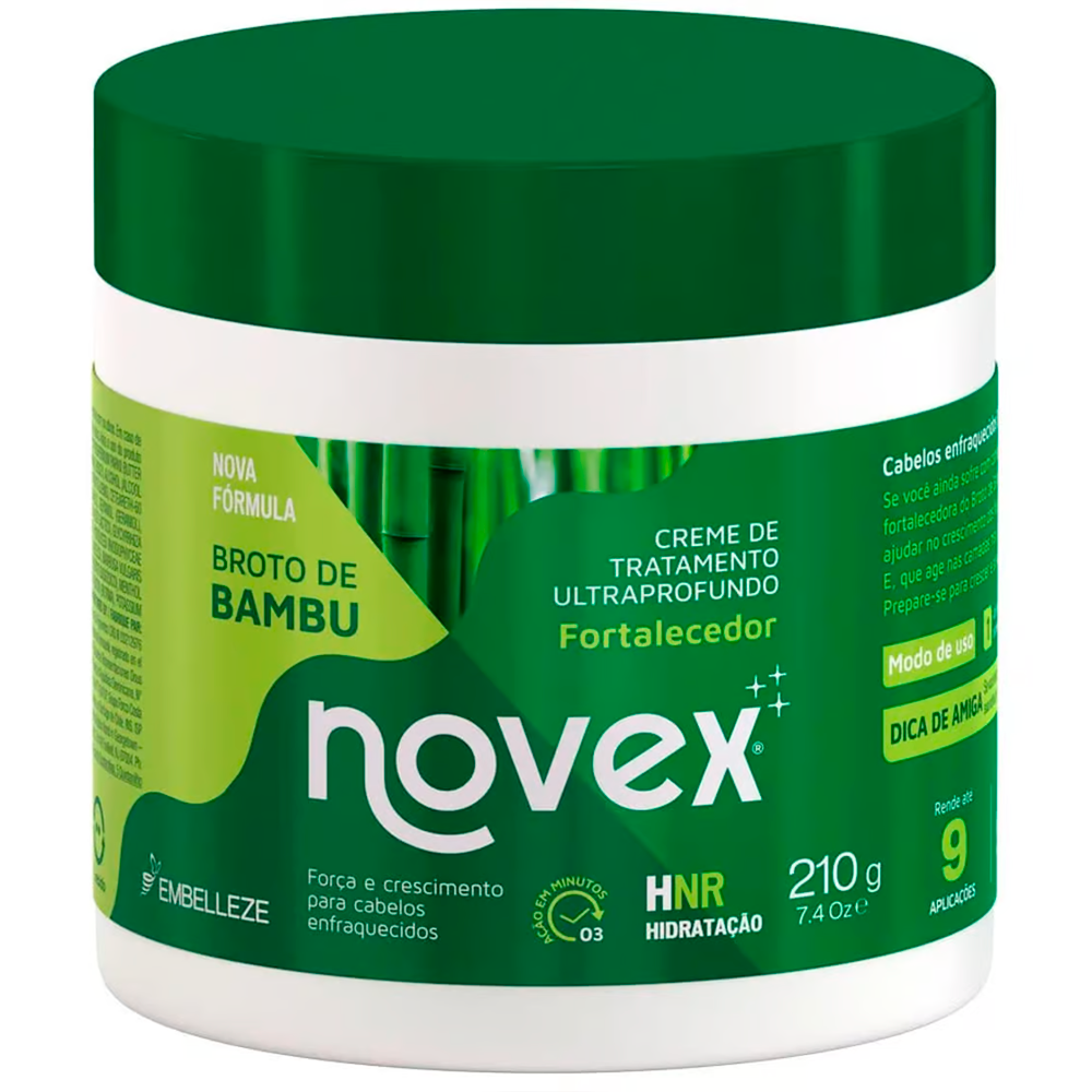 Creme de Tratamento Embelleze Novex Broto de Bambu 210g