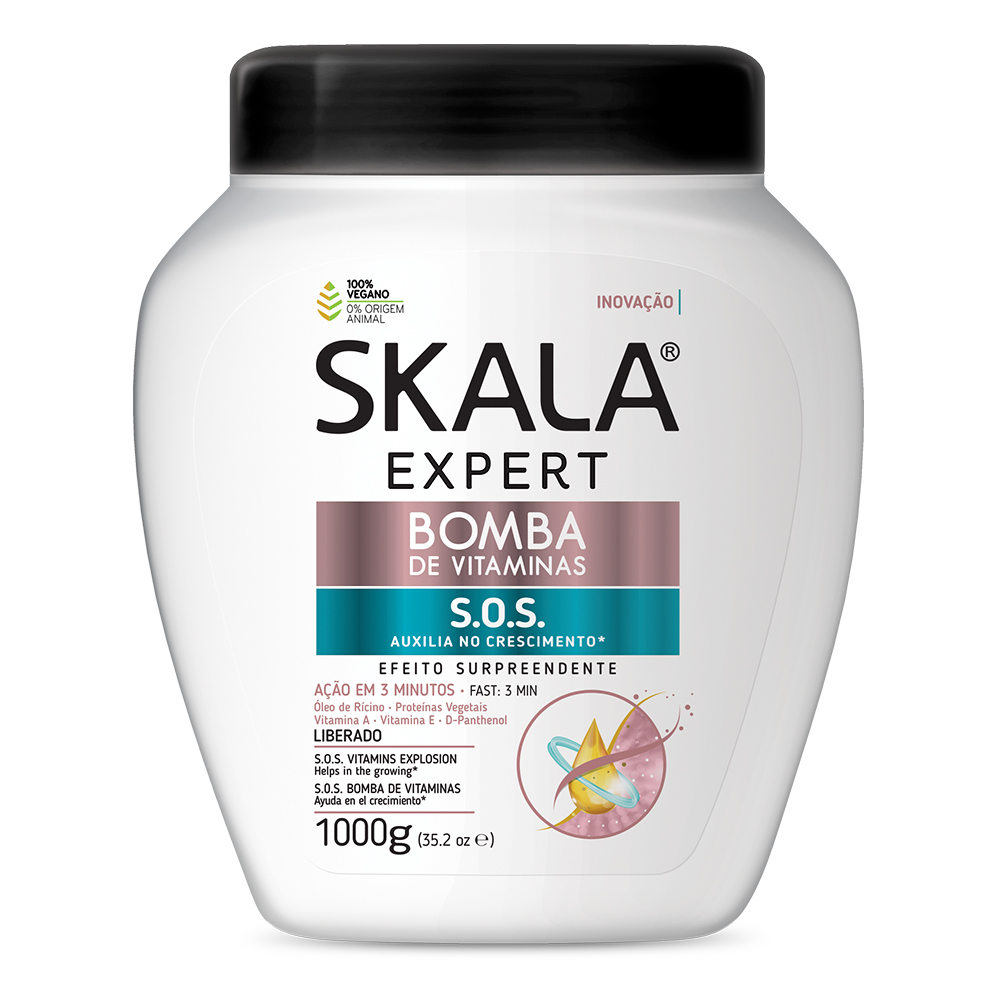 Creme de Tratamento Skala Expert Bomba de Vitaminas 1000g