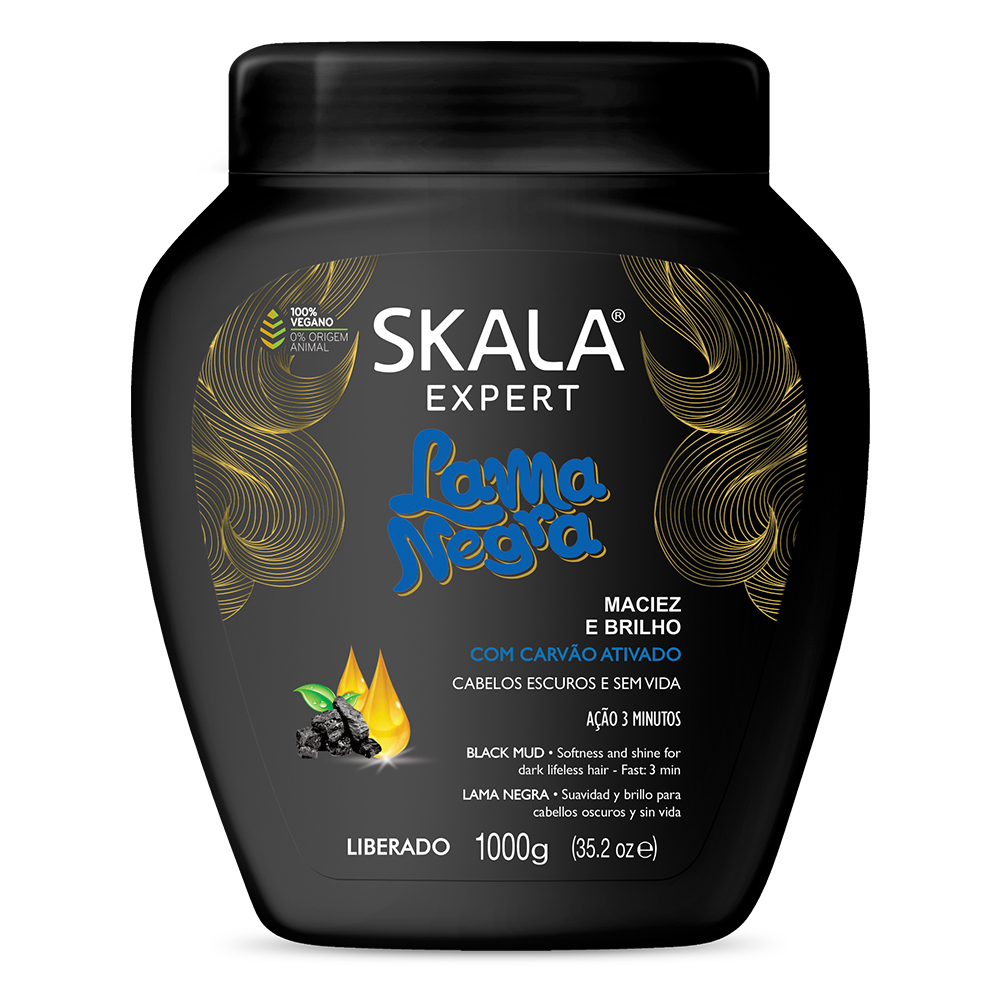 Creme de Tratamento Skala Expert Lama Negra 1000g