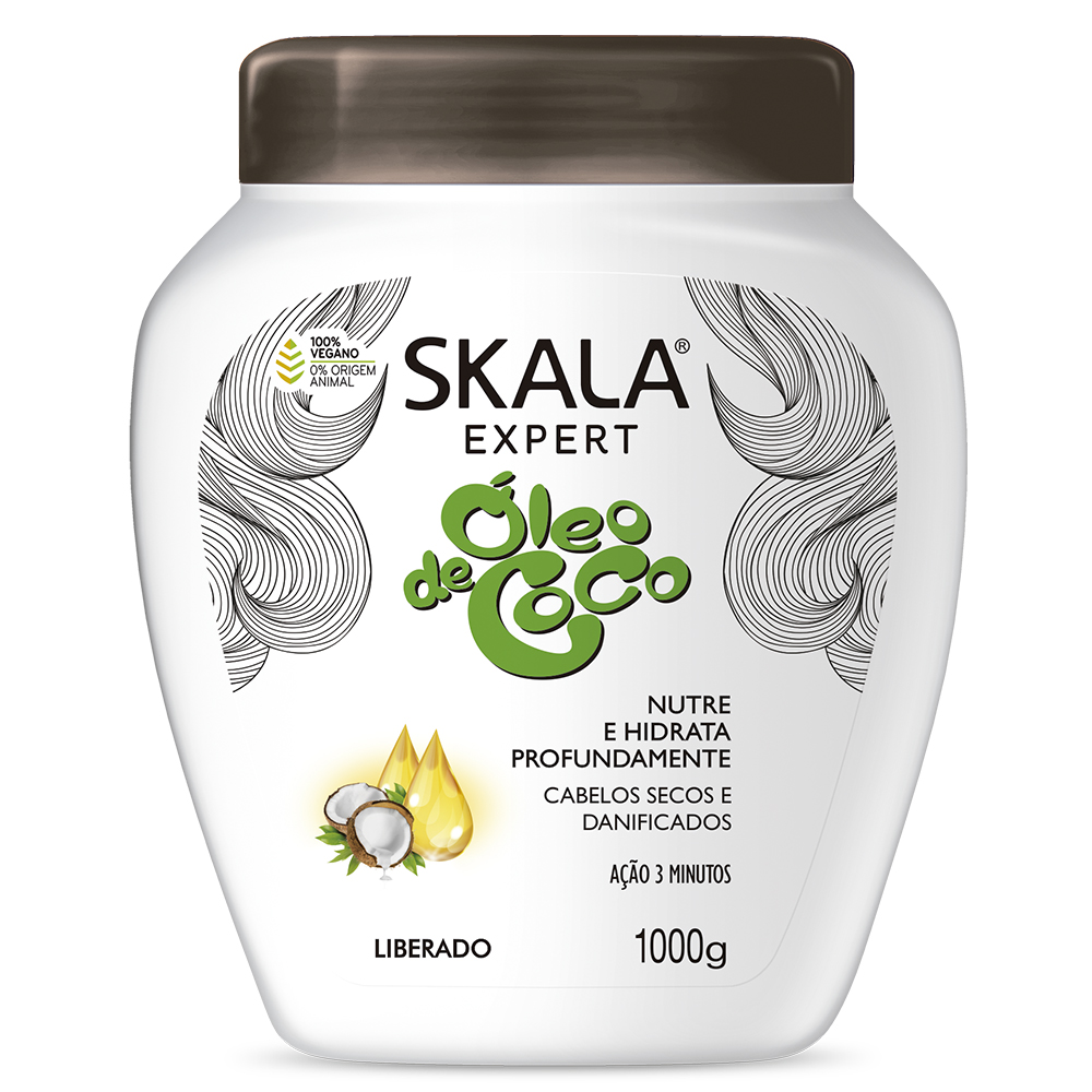 Creme de Tratamento Skala Expert Óleo de Coco 1000g