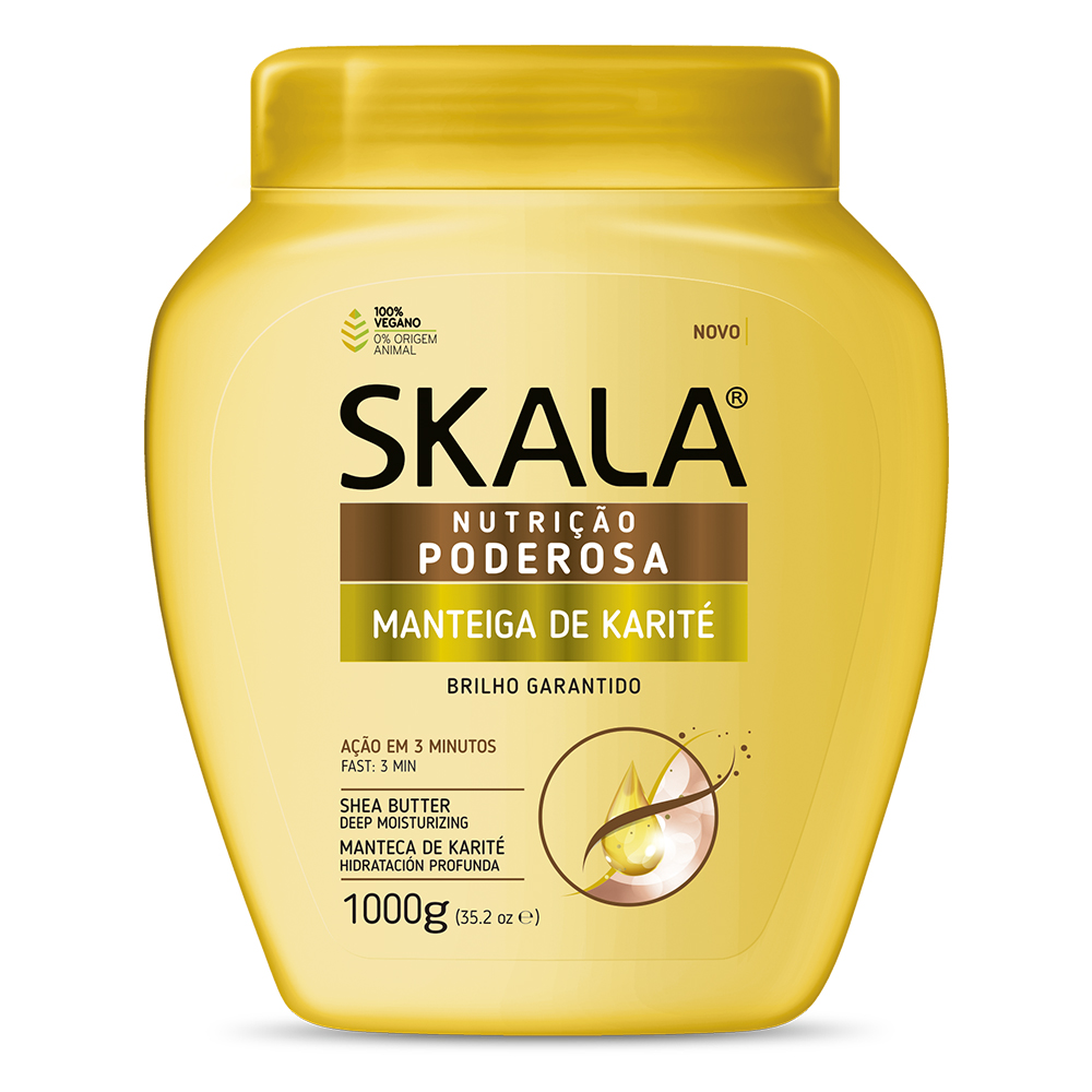 Creme de Tratamento Skala Nutrição Poderosa Manteiga de Karité 1000g