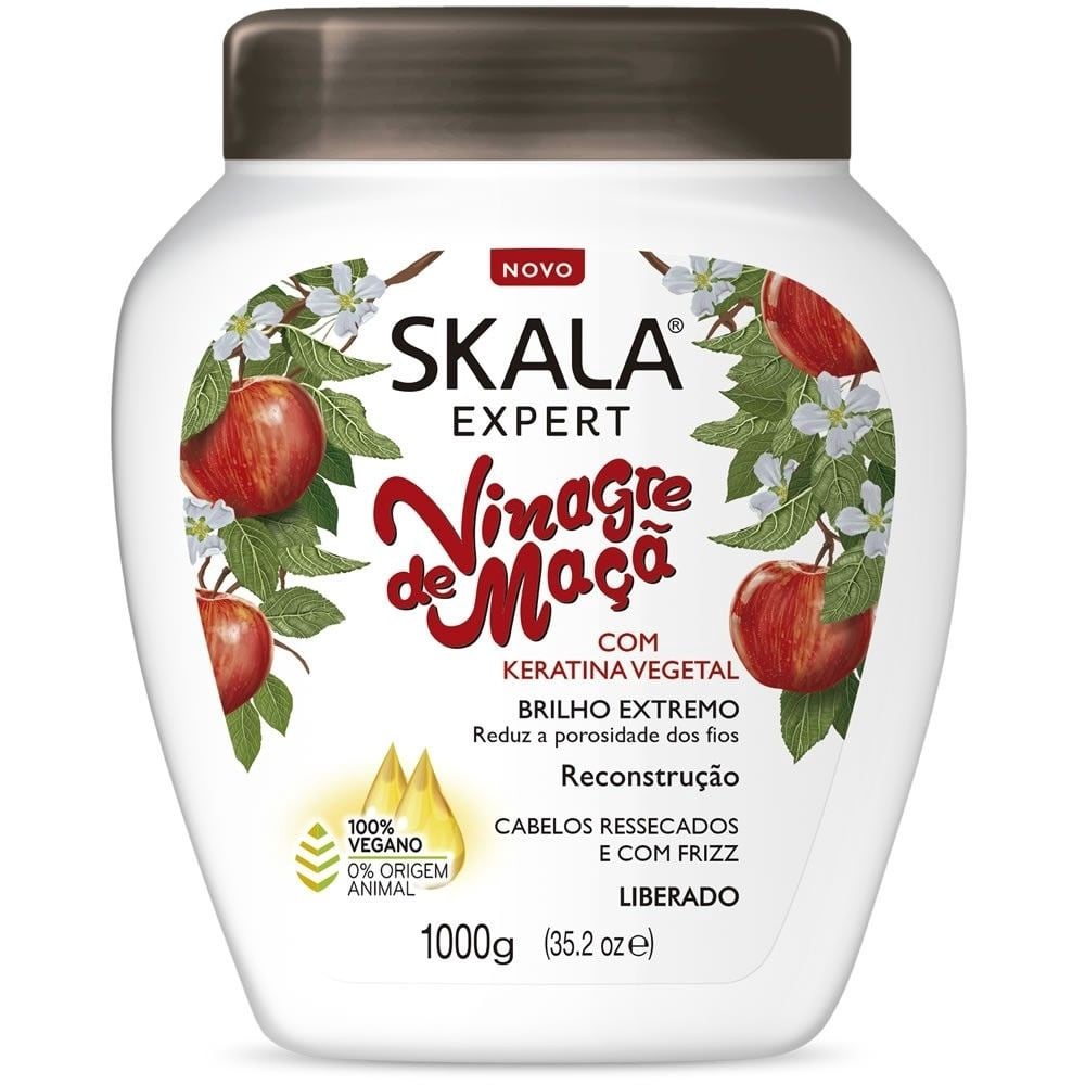 Creme de Tratamento Skala Vinagre de Maçã 1000g