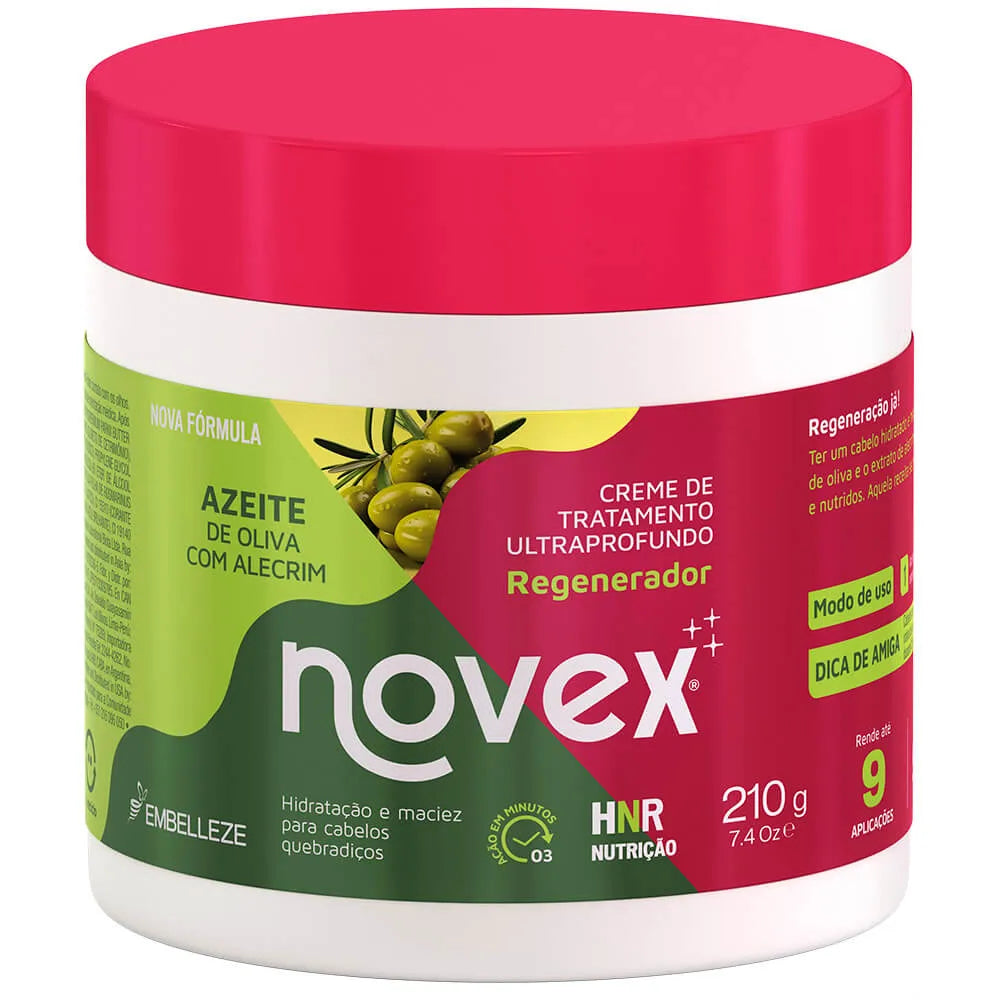 Creme de Tratamento Embelleze Novex Azeite de Oliva 210g