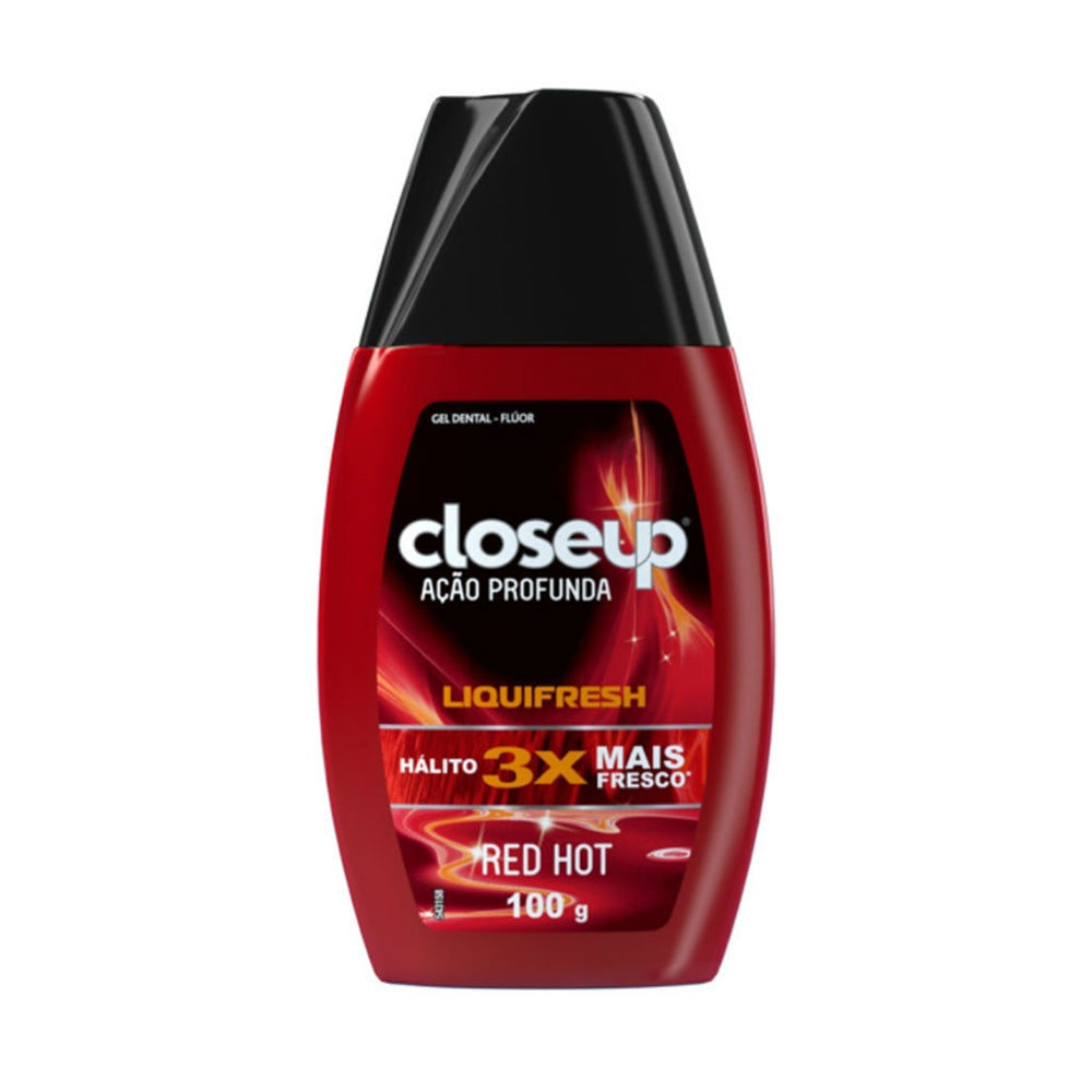 Creme Dental em Gel Close Up Liquifresh Red Hot 100g