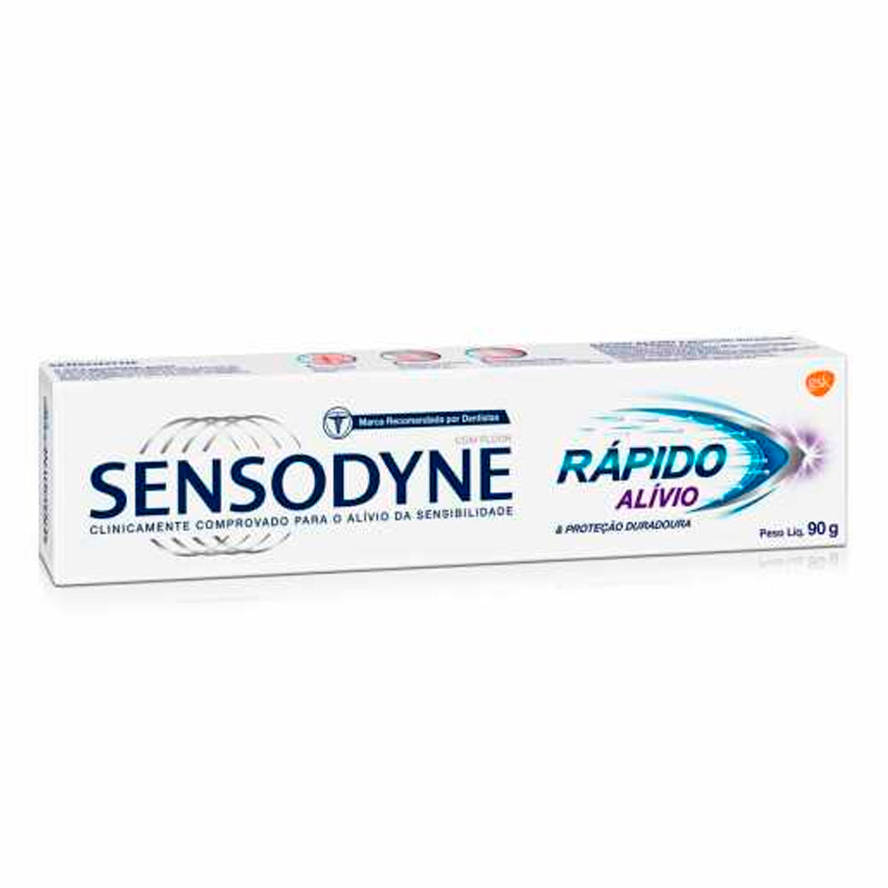 Creme Dental Sensodyne Rápido Alívio 90g