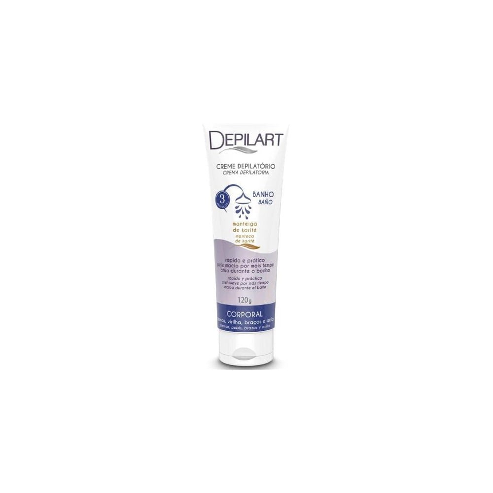 Creme Depilatório Corporal Depilart Manteiga de Karité 120g