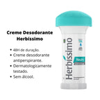 Creme Desodorante Antiperspirante Herbíssimo Stick Clinical Men 45g