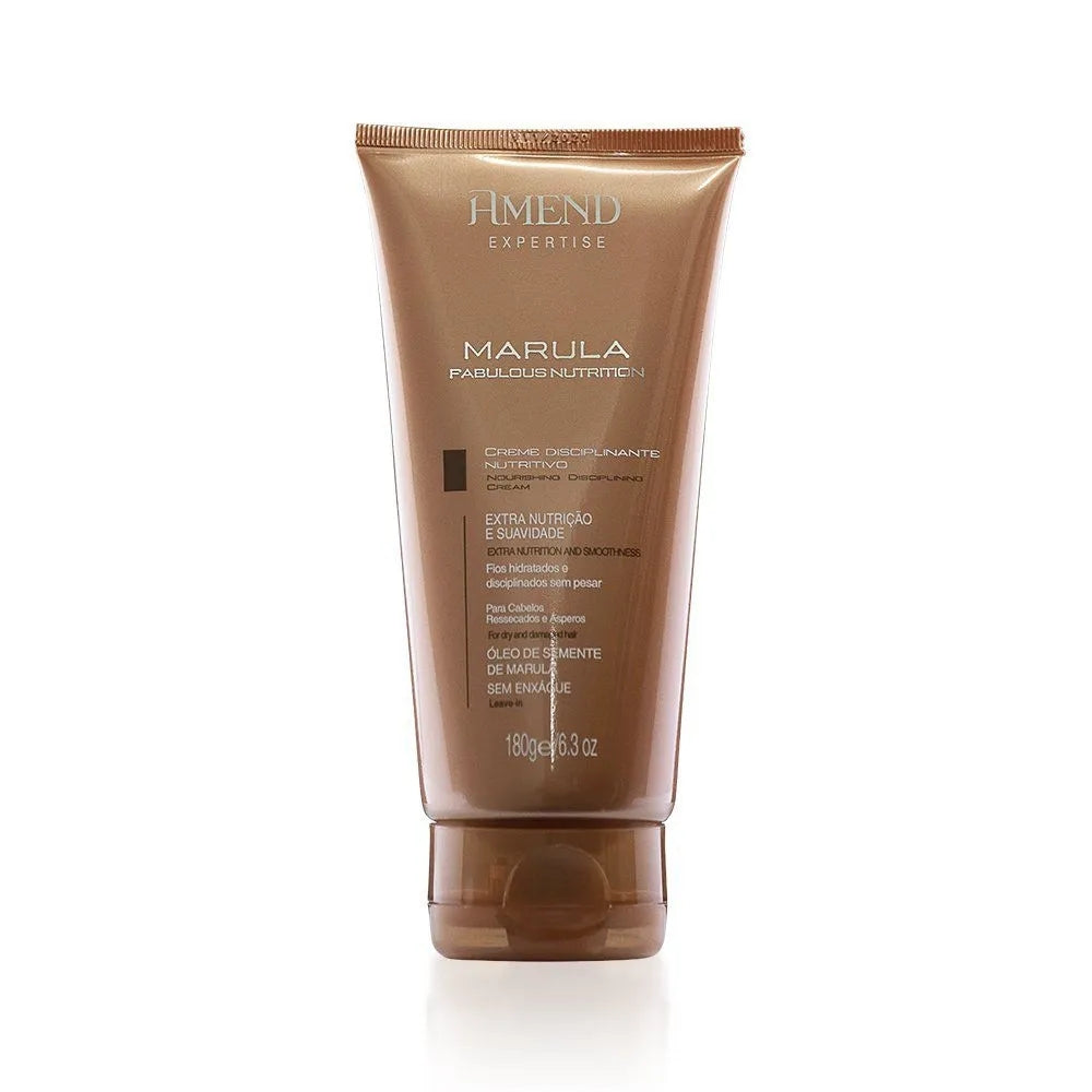 Creme Amend Disciplinante Nutritivo Amarula Fabulous Nutrition 180g