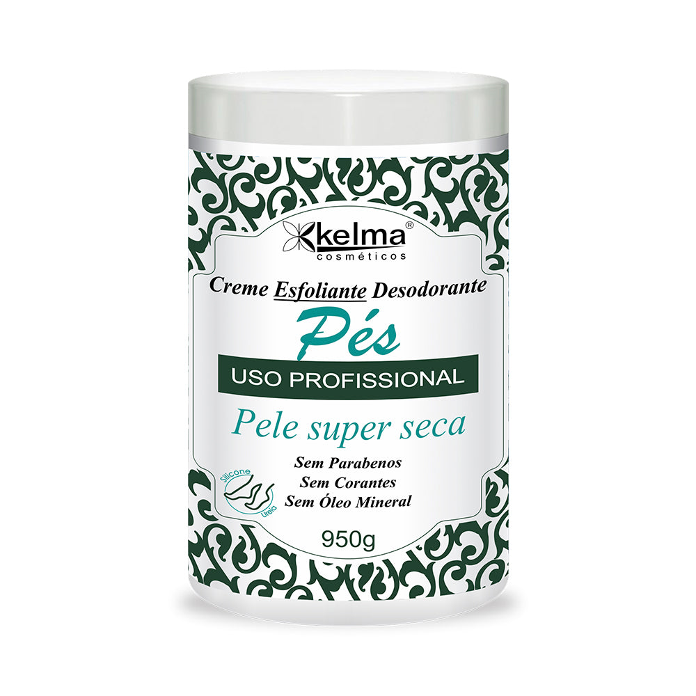 Creme Esfoliante Desodorante para os Pés Kelma 950g