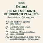 Creme Esfoliante Desodorante para os Pés Kelma 950g
