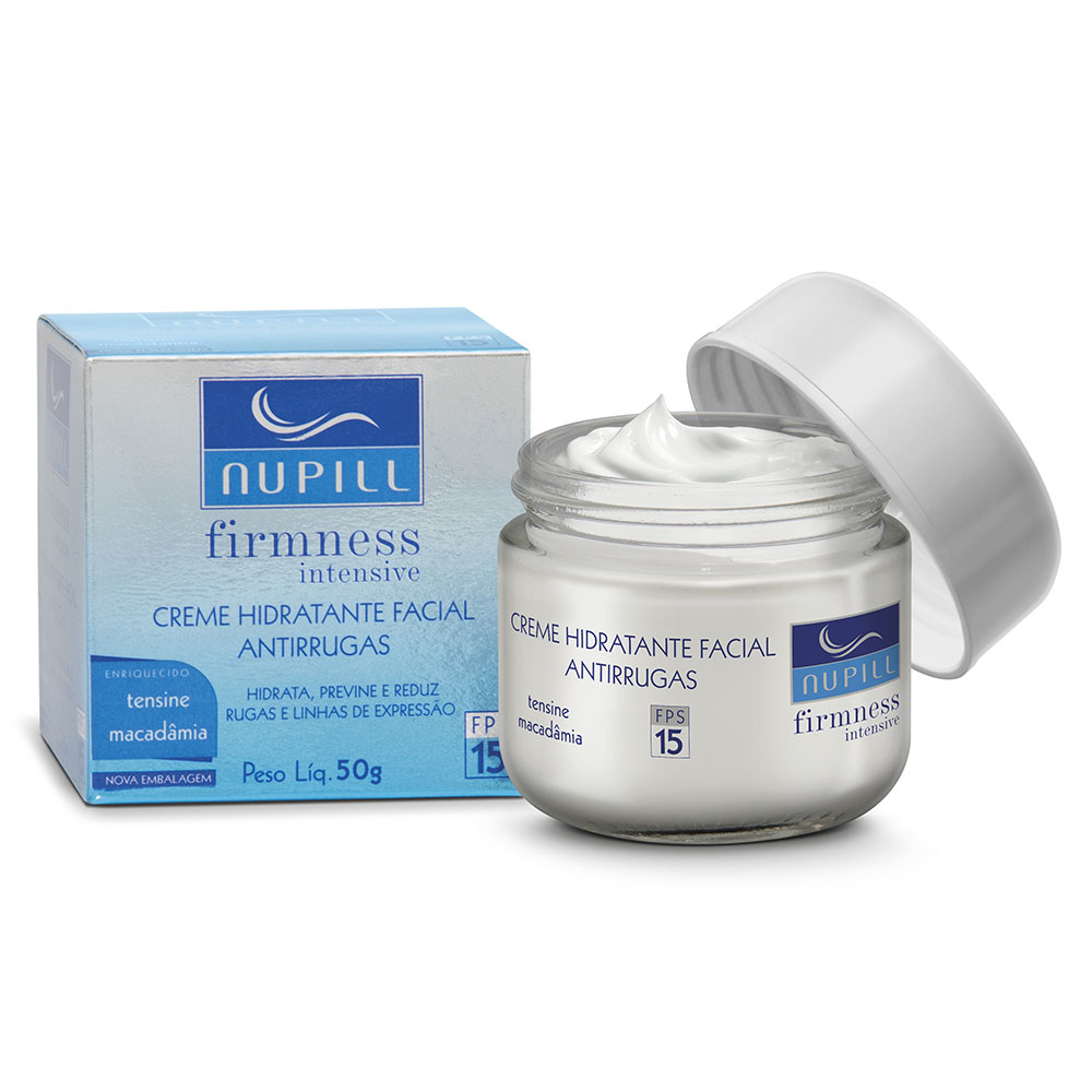 Creme Facial Antirrugas Nupill FPS 15 50g