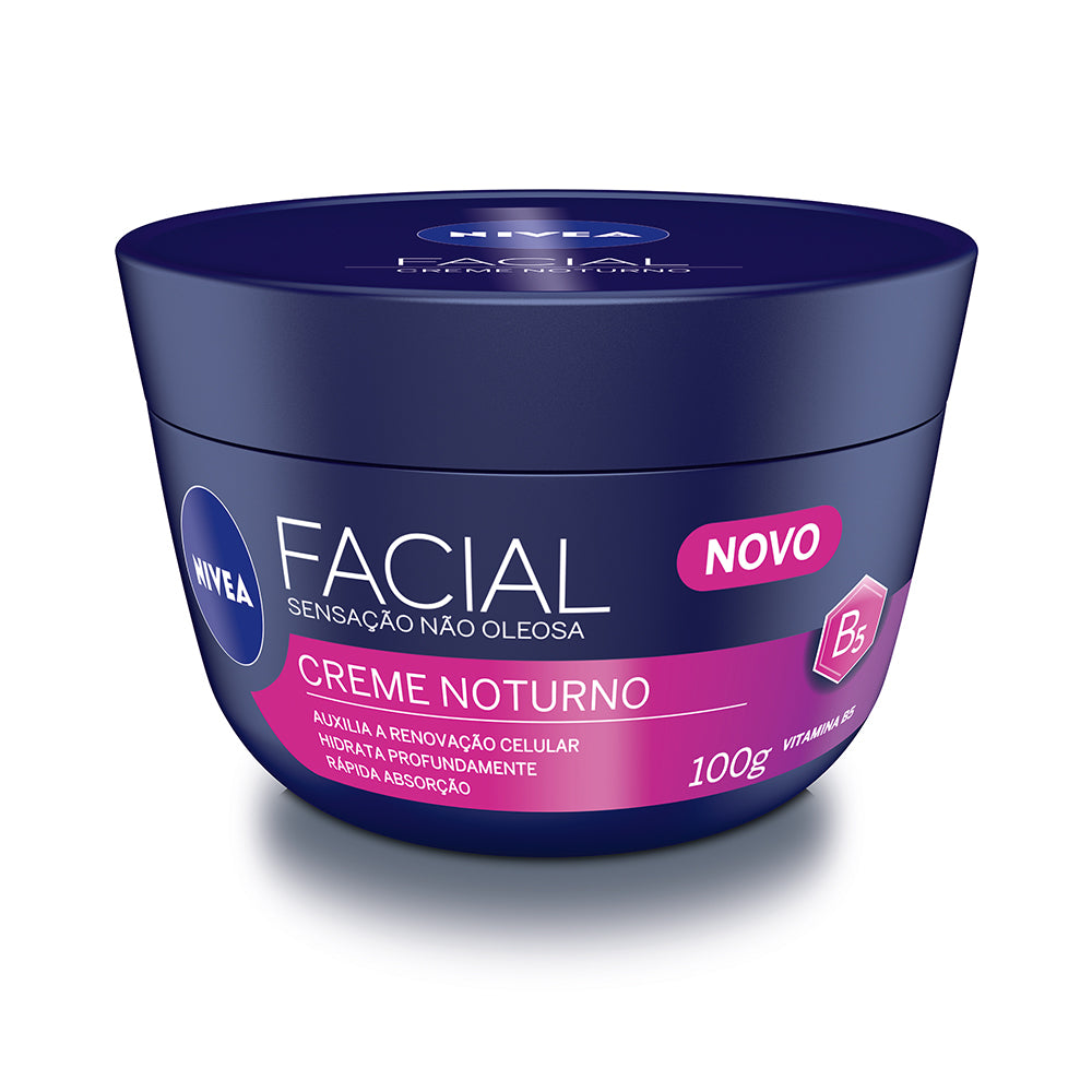 Creme Facial Nivea Noturno 100g