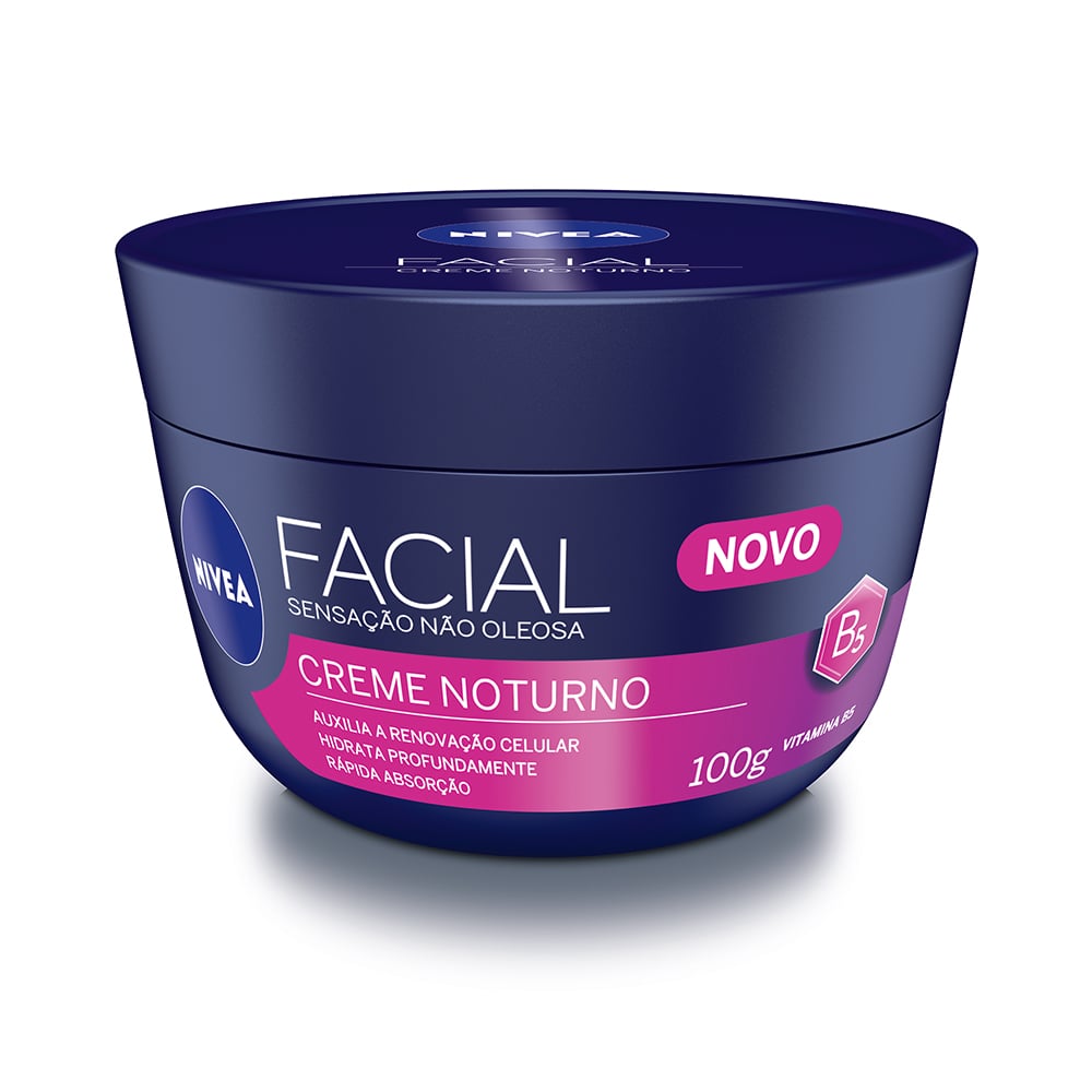 Creme Facial Nivea Noturno 100g
