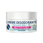 Creme Esfoliante para os Pés Flores & Vegetais Uréia e Ácido Glicólico 250g
