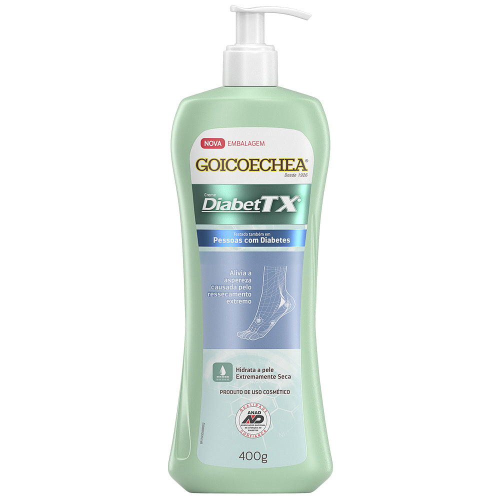 Creme Hidratante Goicoechea DiabetTX Peles Secas 350g