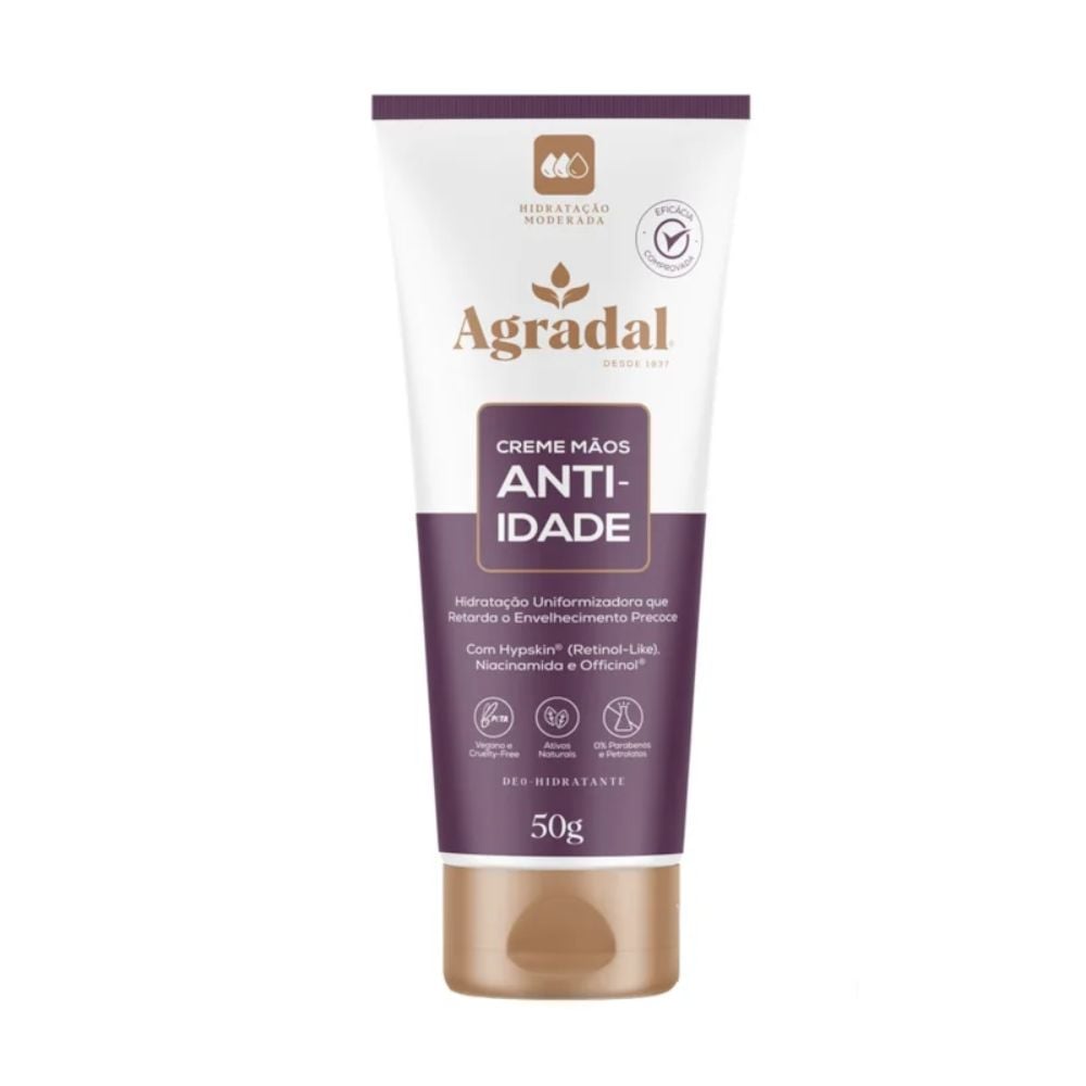 Creme para Mãos Agradal Anti-idade 50g