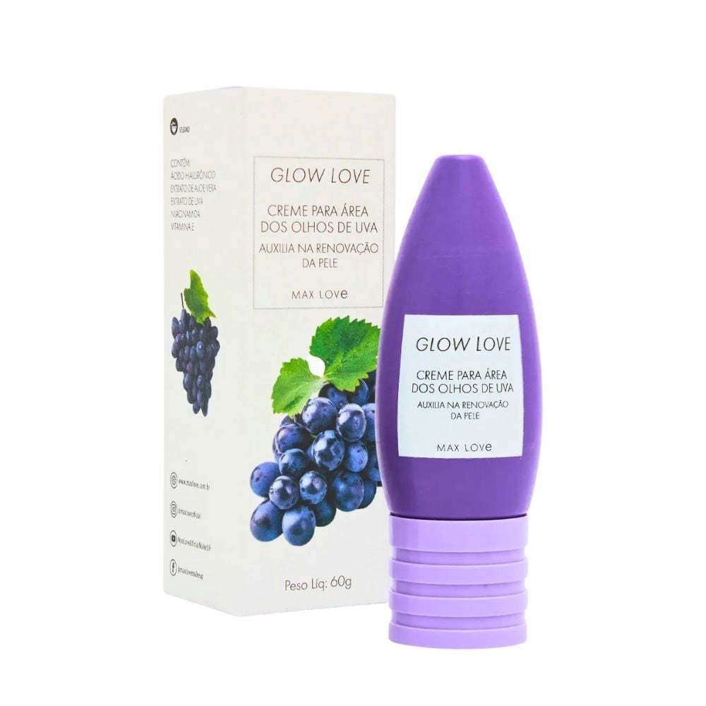 Creme Área dos Olhos Max Love Uva 60g