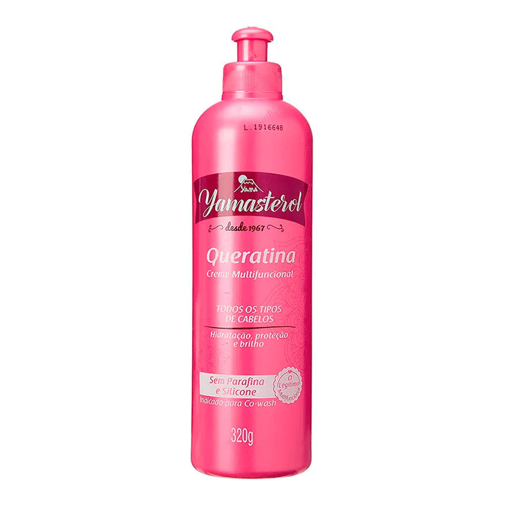Creme Multifuncional Yamasterol Queratina Co-Wash 320g