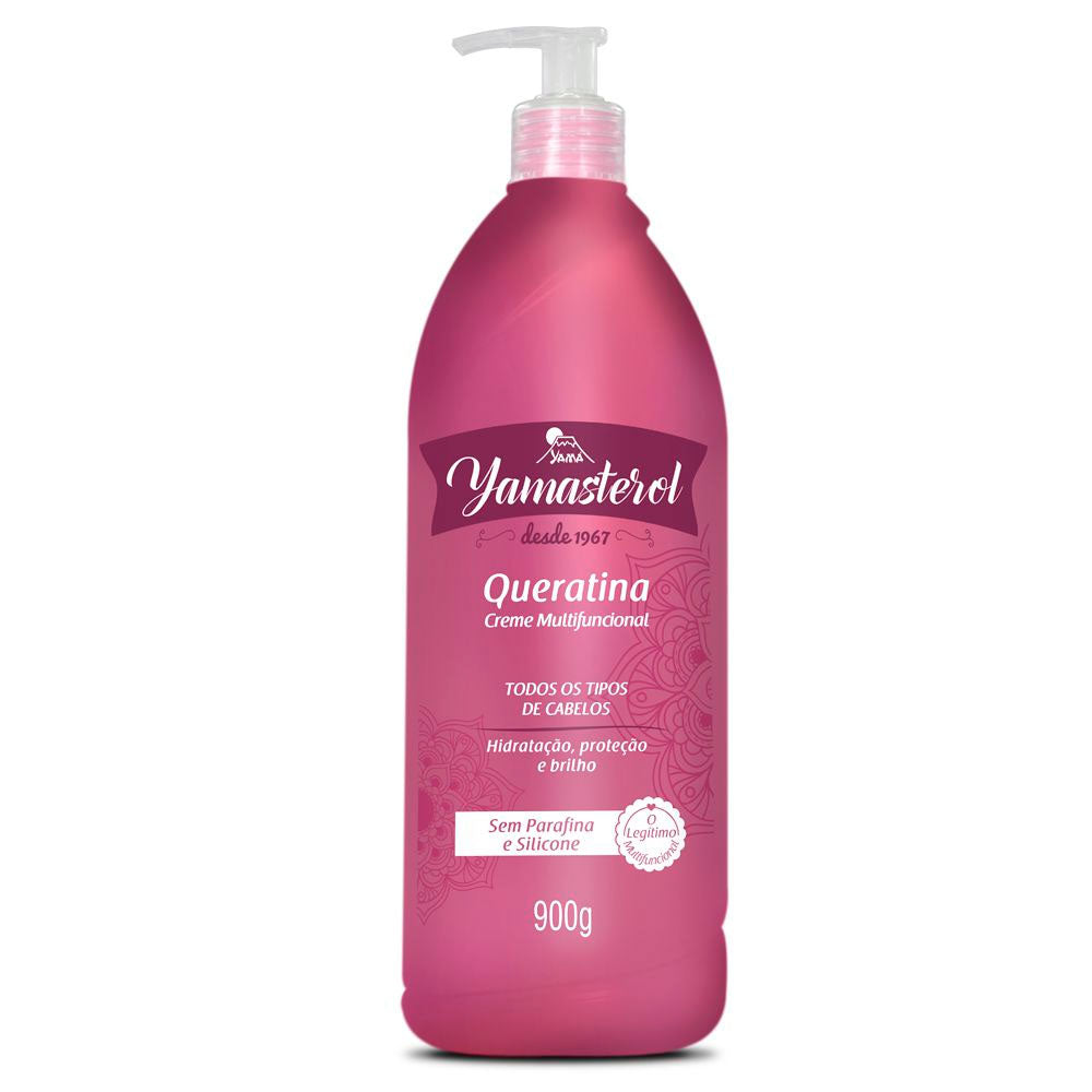 Creme Multifuncional Yamasterol Queratina Co-Wash 900g
