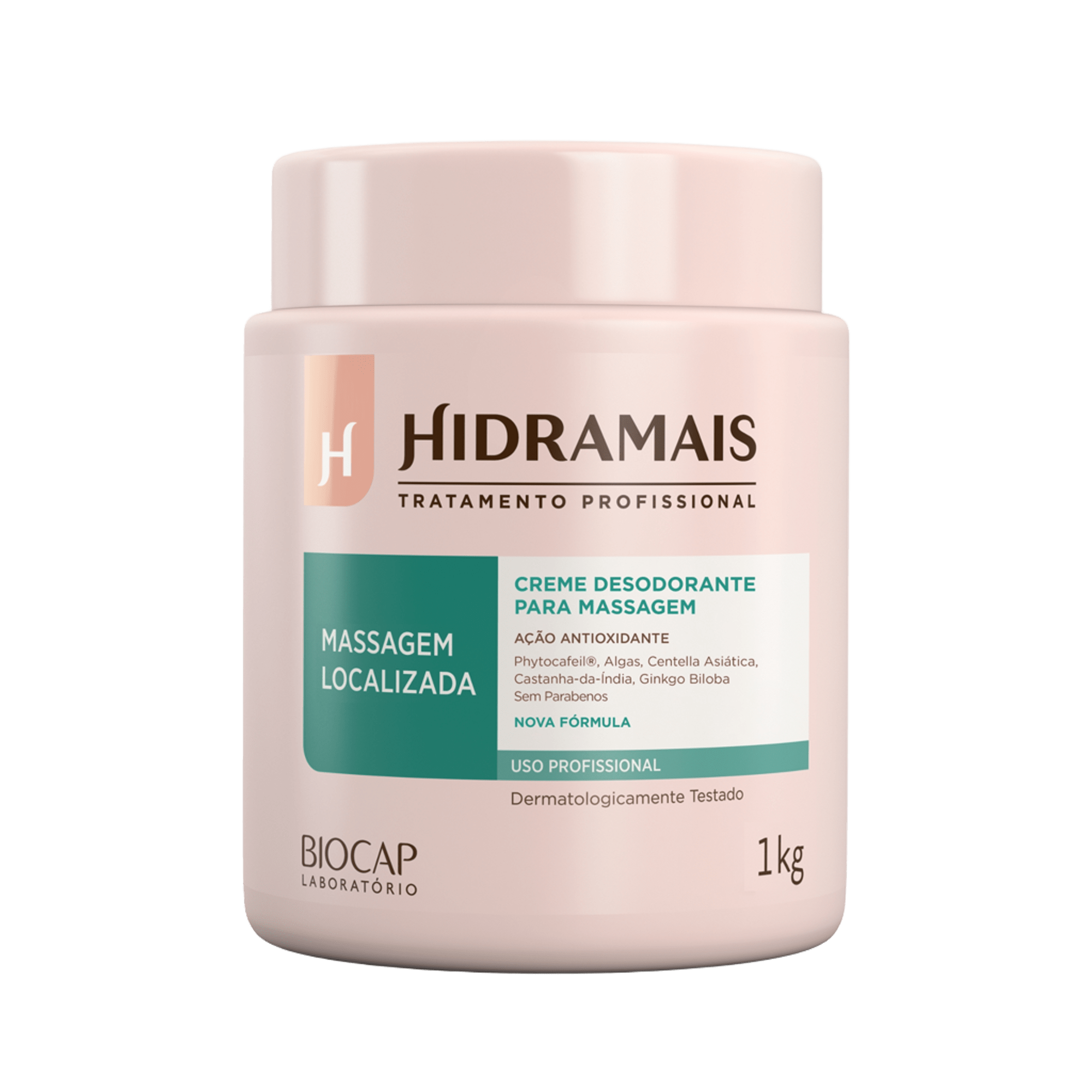 Creme para Massagem Localizada Hidramais Phytocafeil 1kg