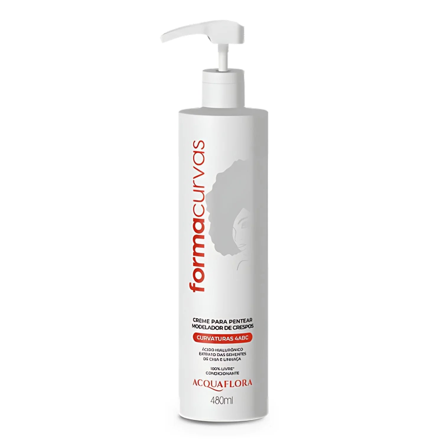 Creme para Pentear Acquaflora Formas Curvas Crespos 480ml