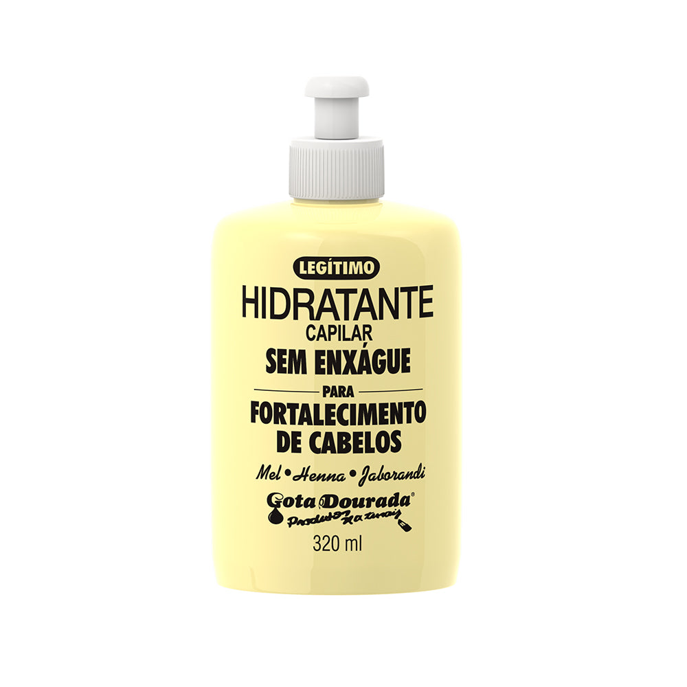 Creme para Pentear Gota Dourada Fortalecimento 320ml