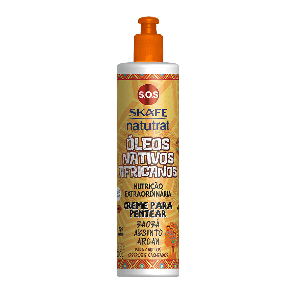 Creme para Pentear Natutrat SOS Óleos Nativos Africanos 300ml
