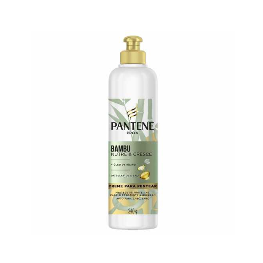 Creme para Pentear Pantene Bambu Nutre e Cresce 240g